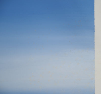 Leon DENOEL : Paysage bleu, Gouache originale (photo de détail 7) - Crédit photo : Galerie Art.Paris