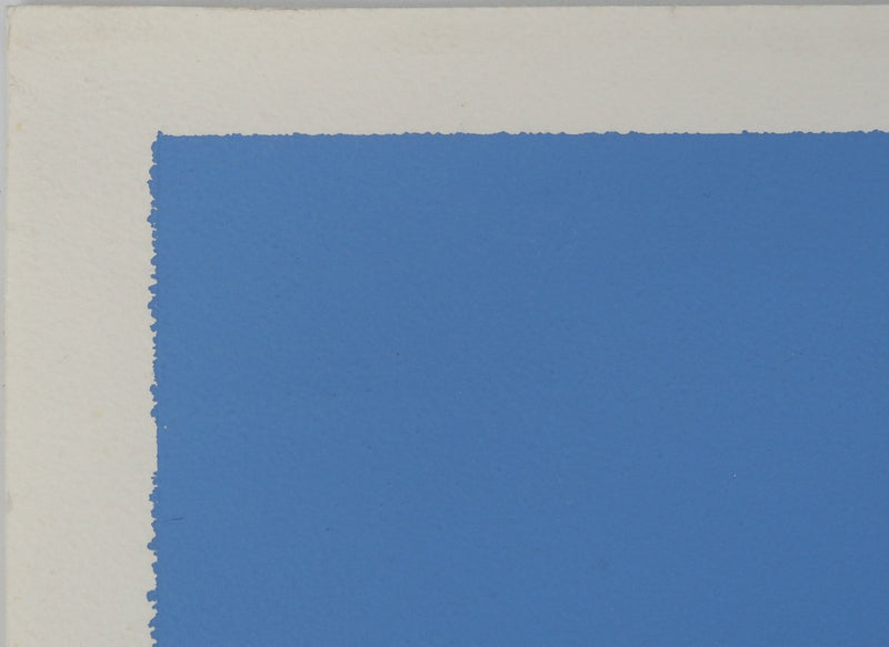 Leon DENOEL : Paysage bleu, Gouache originale (photo de détail 6) - Crédit photo : Galerie Art.Paris