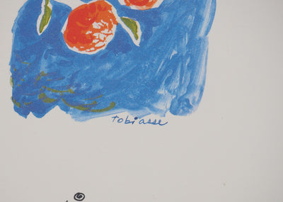 Théo TOBIASSE : L'orangeraie, Lithographie originale (photo de détail 2) - Crédit photo : Galerie Art.Paris