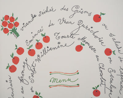 Théo TOBIASSE : L'orangeraie, Lithographie originale (photo de détail 9) - Crédit photo : Galerie Art.Paris