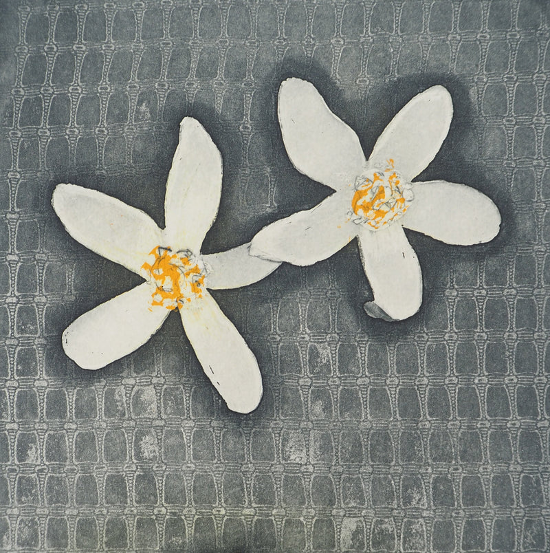 Jacques Jean Joachim RIGAL : Composition aux fleurs, Gravure originale (photo de détail 5) - Crédit photo : Galerie Art.Paris