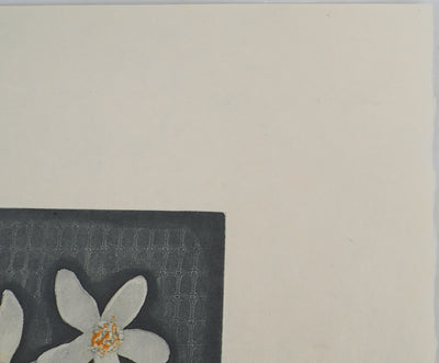 Jacques Jean Joachim RIGAL : Composition aux fleurs, Gravure originale (photo de détail 6) - Crédit photo : Galerie Art.Paris