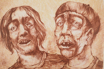 Jean-Claude BOURGEOIS : Rire en éclats, Lithographie originale (photo de détail 3) - Crédit photo : Galerie Art.Paris