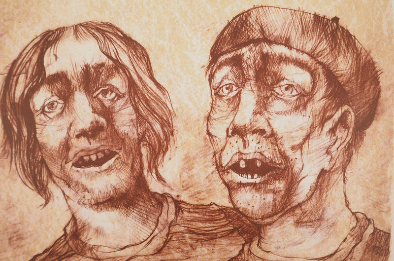 Jean-Claude BOURGEOIS : Rire en éclats, Lithographie originale (photo de détail 3) - Crédit photo : Galerie Art.Paris