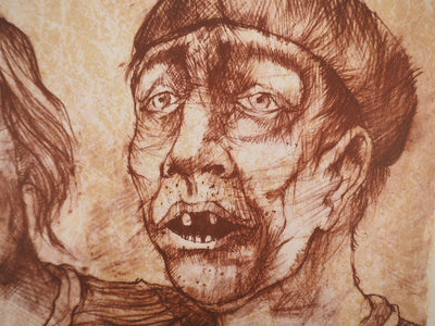 Jean-Claude BOURGEOIS : Rire en éclats, Lithographie originale (photo de détail 5) - Crédit photo : Galerie Art.Paris