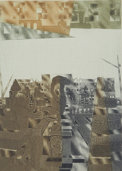 Alexandre ALEXEIEFF : Le labyrinthe fantastique, Gravure originale (photo de détail 3) - Crédit photo : Galerie Art.Paris