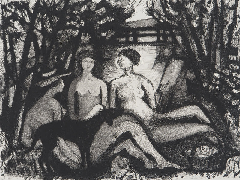 Maurice ASSELIN : Trois femmes sous le soleil d&