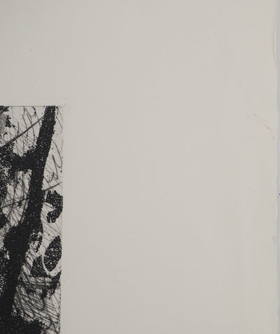 Maurice ASSELIN : Trois femmes sous le soleil d'été, Gravure originale (photo de détail 7) - Crédit photo : Galerie Art.Paris