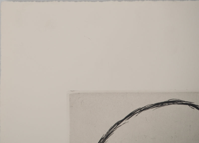 André JACQUEMIN : Portrait de jeune garçon, Gravure originale (photo de détail 8) - Crédit photo : Galerie Art.Paris