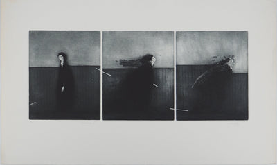 Daniel AIRAM : Théâtre de vie, Gravure originale (vue générale) - Crédit photo : Galerie Art.Paris