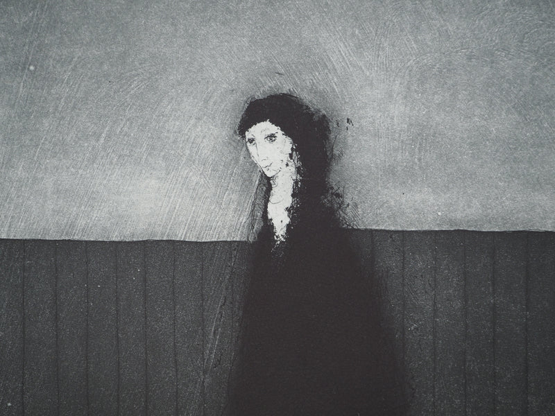 Daniel AIRAM : Théâtre de vie, Gravure originale (photo de détail 4) - Crédit photo : Galerie Art.Paris