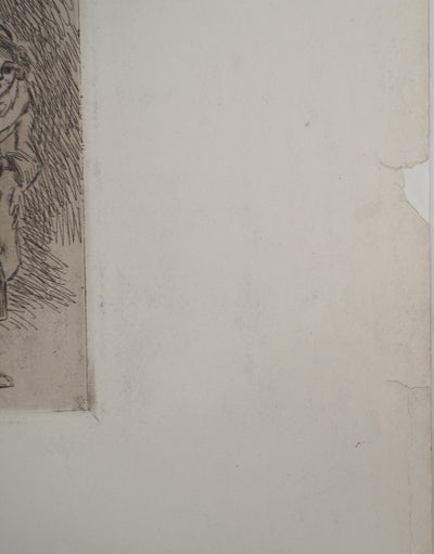 Julio GONZALEZ : Mère et enfants, Gravure originale (photo de détail 6) - Crédit photo : Galerie Art.Paris