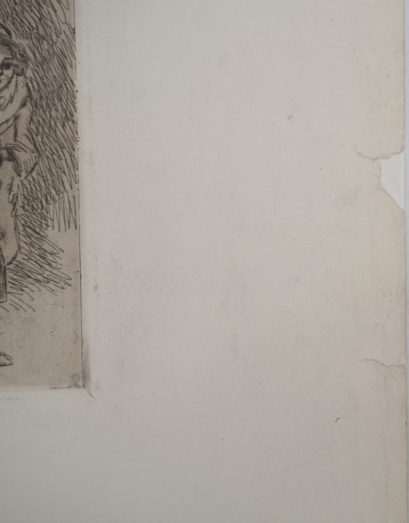 Julio GONZALEZ : Mère et enfants, Gravure originale (photo de détail 6) - Crédit photo : Galerie Art.Paris