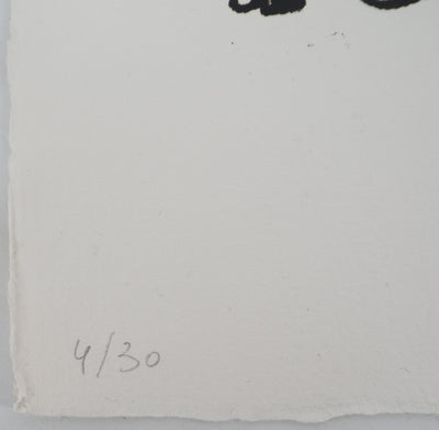 DOLLONE : Le peintre, Lithographie originale (photo de détail 6) - Crédit photo : Galerie Art.Paris