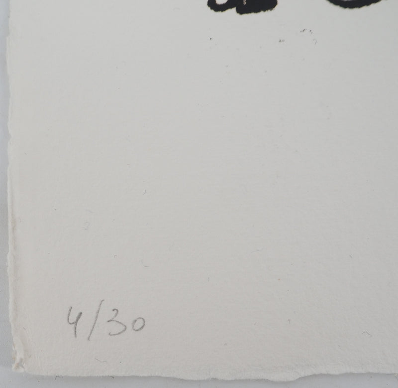 DOLLONE : Le peintre, Lithographie originale (photo de détail 6) - Crédit photo : Galerie Art.Paris