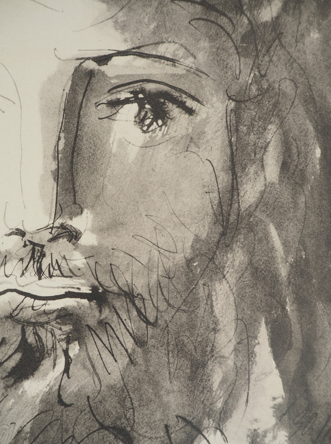 Pablo PICASSO : L'homme au mouton, Lithographie originale – art.paris