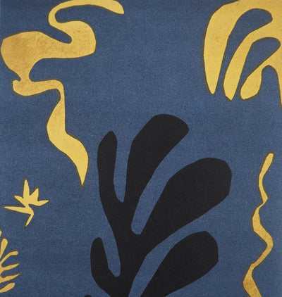 Henri MATISSE : Monde marin, Lithographie signée