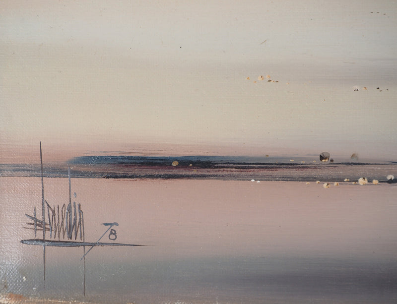 Bernard LOUEDIN : Légèreté, Plumes dans le vent, Tableau original (photo de détail 2) - Crédit photo : Galerie Art.Paris