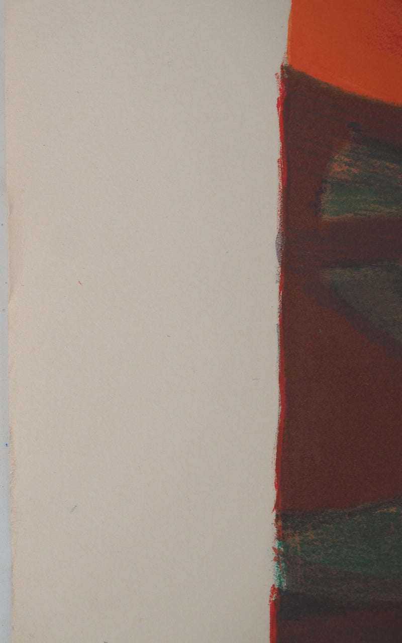 Marcel MOULY : Course à la voile, Lithographie originale (photo de détail 8) - Crédit photo : Galerie Art.Paris