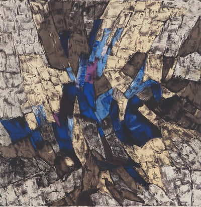 Pierre Cesar LAGAGE : Composition abstraite, Lithographie originale (photo de détail 3) - Crédit photo : Galerie Art.Paris