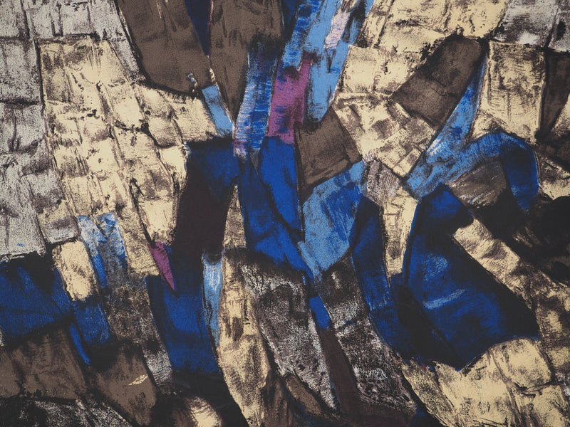 Pierre Cesar LAGAGE : Composition abstraite, Lithographie originale (photo de détail 4) - Crédit photo : Galerie Art.Paris