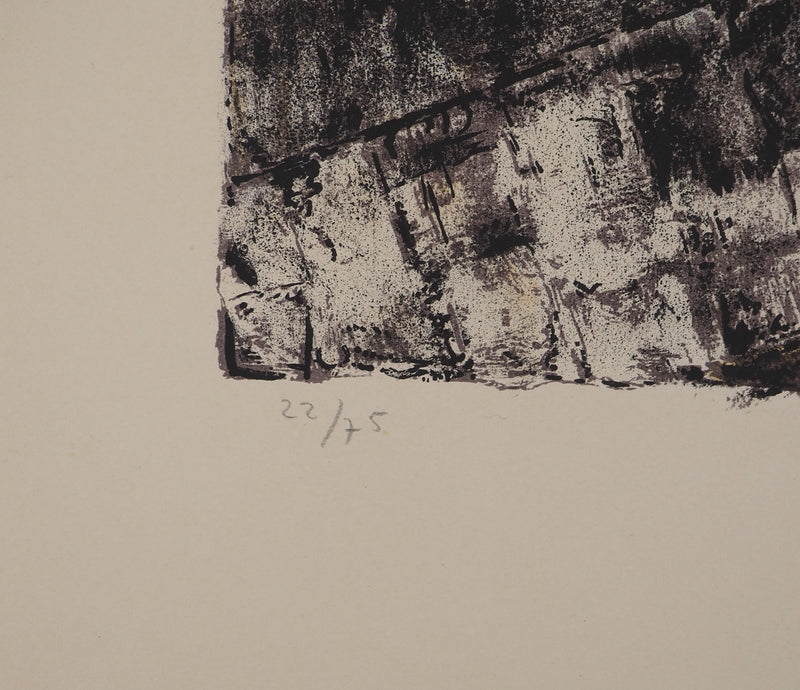 Pierre Cesar LAGAGE : Composition abstraite, Lithographie originale (photo de détail 5) - Crédit photo : Galerie Art.Paris