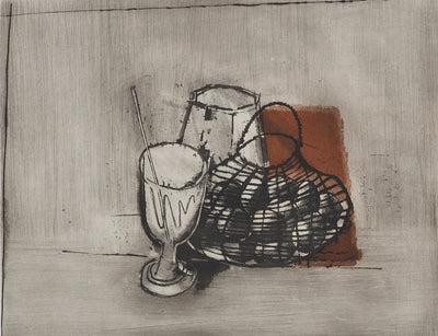 Annapia ANTONINI : Nature morte aux fruits, Gravure originale (photo de détail 3) - Crédit photo : Galerie Art.Paris