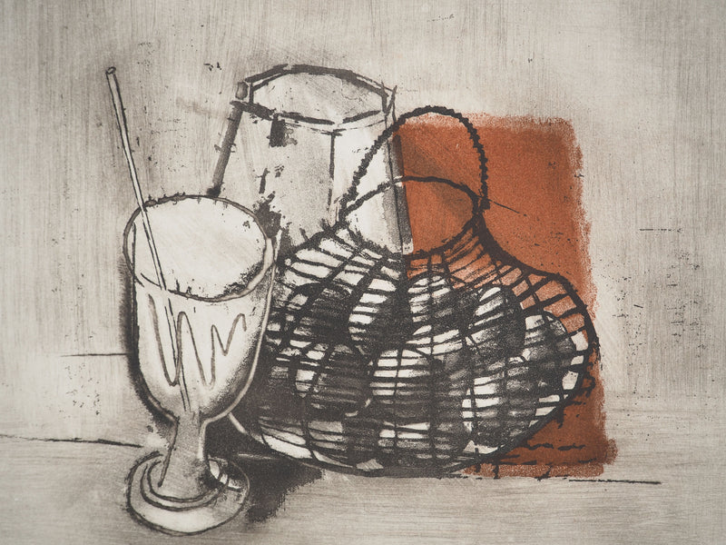 Annapia ANTONINI : Nature morte aux fruits, Gravure originale (photo de détail 4) - Crédit photo : Galerie Art.Paris