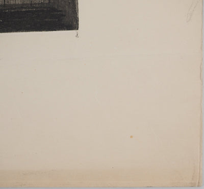 Guy KROHG : Intérieur à l'échelle, Gravure originale (photo de détail 6) - Crédit photo : Galerie Art.Paris