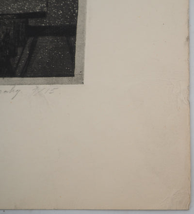 Guy KROHG : Nature morte aux poires, Gravure originale (photo de détail 7) - Crédit photo : Galerie Art.Paris