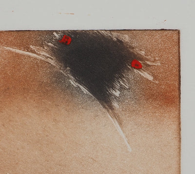 Erik BERSOU : Poésie III, Gravure originale (photo de détail 5) - Crédit photo : Galerie Art.Paris