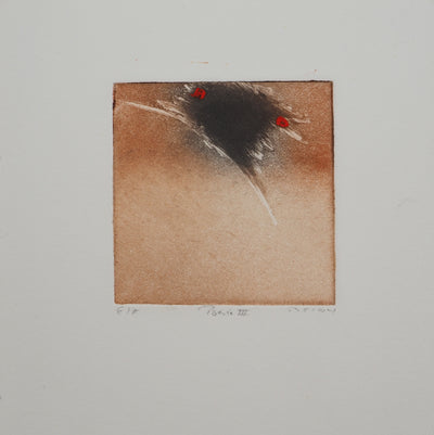 Erik BERSOU : Poésie III, Gravure originale (photo de détail 3) - Crédit photo : Galerie Art.Paris
