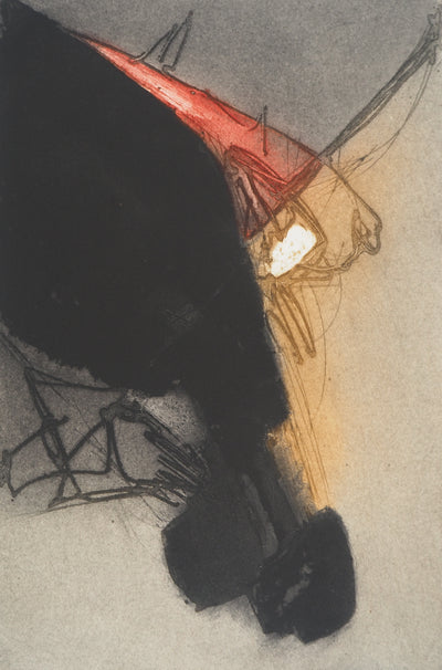 Erik BERSOU : Surgir, Gravure originale (vue générale) - Crédit photo : Galerie Art.Paris