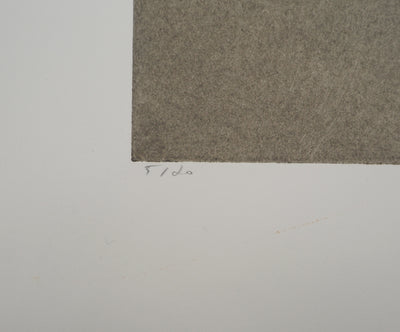 Erik BERSOU : Surgir, Gravure originale (photo de détail 6) - Crédit photo : Galerie Art.Paris