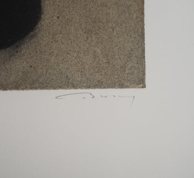 Erik BERSOU : Surgir, Gravure originale (photo de détail 2) - Crédit photo : Galerie Art.Paris