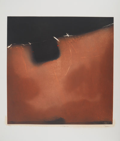 Erik BERSOU : Plus rien, Gravure originale (photo de détail 3) - Crédit photo : Galerie Art.Paris