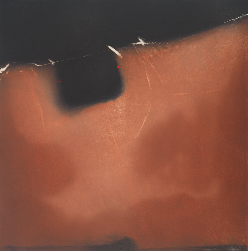Erik BERSOU : Plus rien, Gravure originale (vue générale) - Crédit photo : Galerie Art.Paris