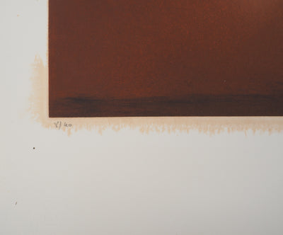 Erik BERSOU : Plus rien, Gravure originale (photo de détail 5) - Crédit photo : Galerie Art.Paris
