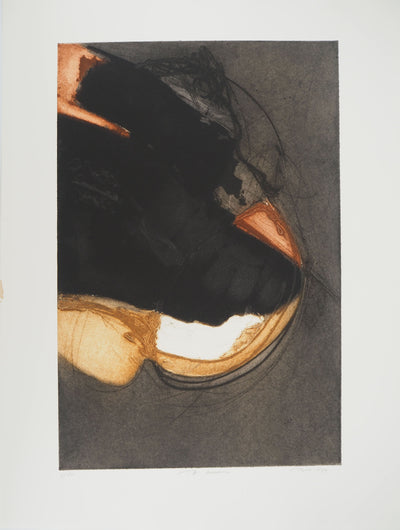 Erik BERSOU : Ta lumière, Gravure originale (photo de détail 3) - Crédit photo : Galerie Art.Paris