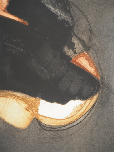 Erik BERSOU : Ta lumière, Gravure originale (photo de détail 5) - Crédit photo : Galerie Art.Paris