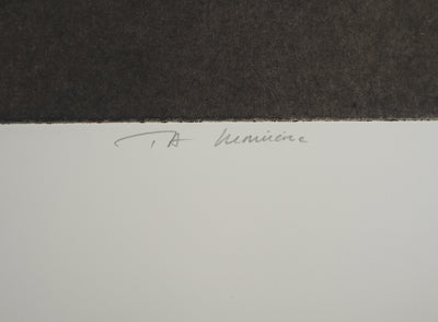Erik BERSOU : Ta lumière, Gravure originale (photo de détail 8) - Crédit photo : Galerie Art.Paris