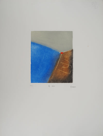 Erik BERSOU : Essai, Gravure originale (photo de détail 3) - Crédit photo : Galerie Art.Paris