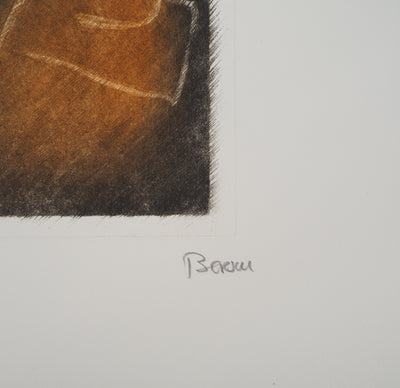 Erik BERSOU : Essai, Gravure originale (photo de détail 2) - Crédit photo : Galerie Art.Paris