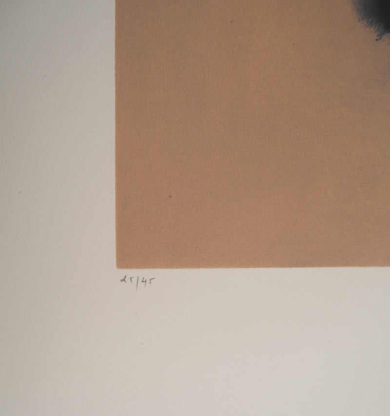 Erik BERSOU : Suspendre, Gravure originale (photo de détail 6) - Crédit photo : Galerie Art.Paris