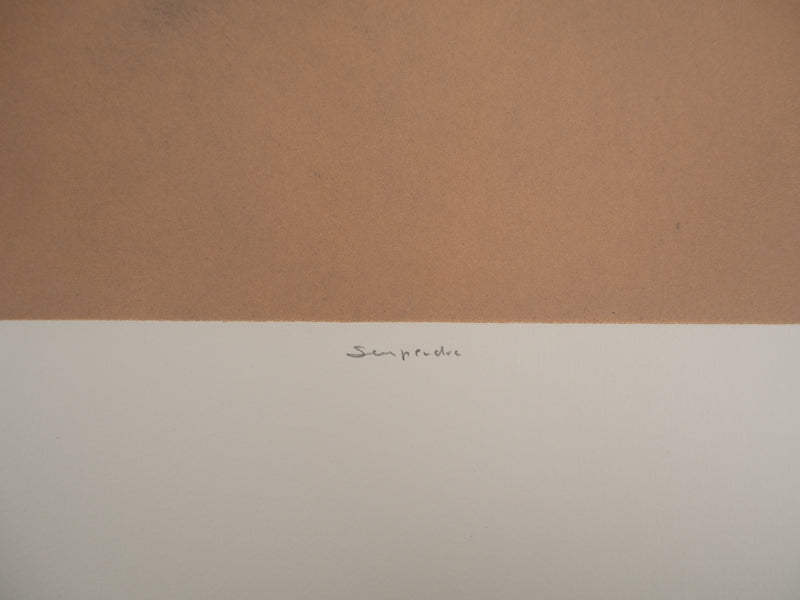 Erik BERSOU : Suspendre, Gravure originale (photo de détail 7) - Crédit photo : Galerie Art.Paris