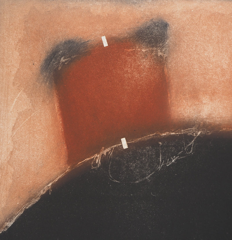 Erik BERSOU : Effondrement, Gravure originale (photo de détail 5) - Crédit photo : Galerie Art.Paris