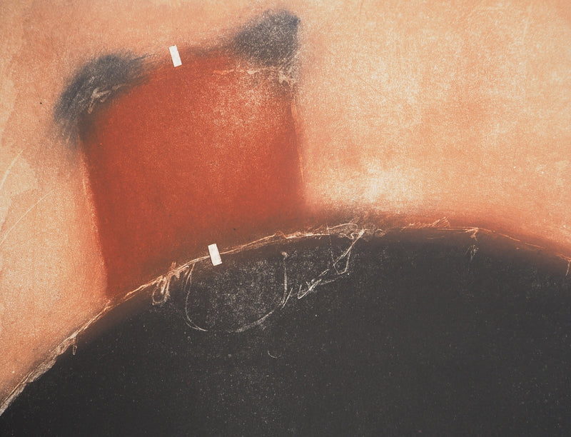 Erik BERSOU : Effondrement, Gravure originale (photo de détail 4) - Crédit photo : Galerie Art.Paris