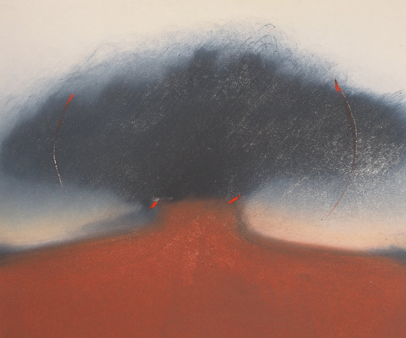 Erik BERSOU : Seule et le vent, Gravure originale (photo de détail 4) - Crédit photo : Galerie Art.Paris
