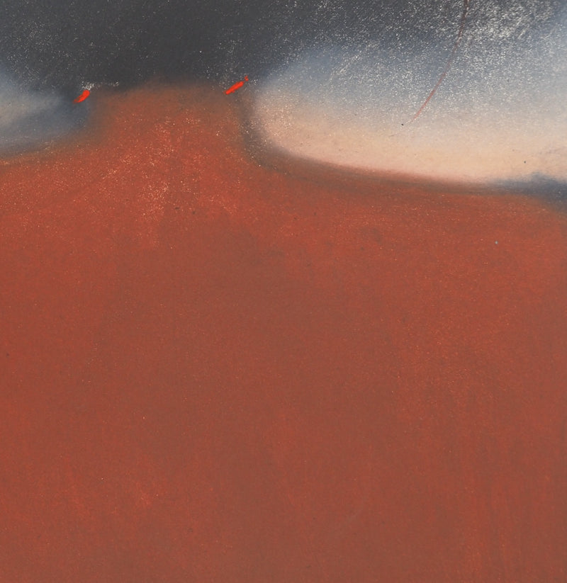 Erik BERSOU : Seule et le vent, Gravure originale (photo de détail 5) - Crédit photo : Galerie Art.Paris