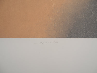 Erik BERSOU : Apparition, Gravure originale (photo de détail 7) - Crédit photo : Galerie Art.Paris